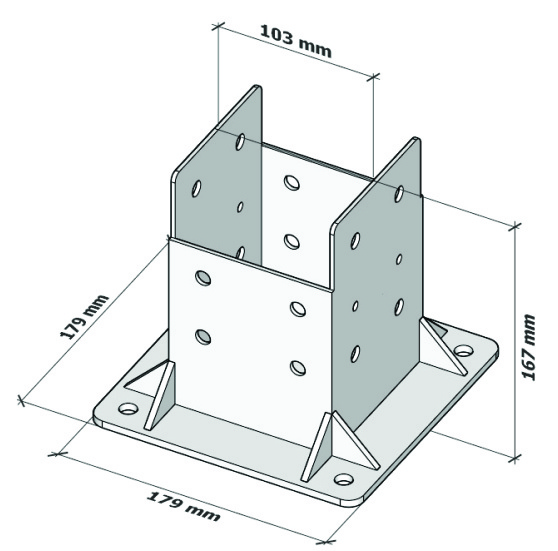 Pé Base 100x100